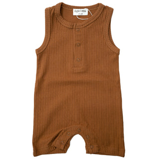 Organic Cotton Baby Short Sleeve Bodysuit with Buttons - SofiaMila