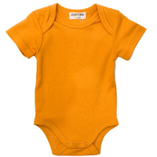 Organic Cotton Short Sleeve Bodysuit For Newborns - SofiaMila