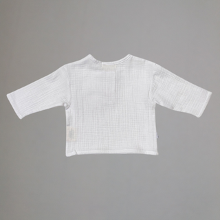 Organic Cotton Muslin Long Sleeve Top and Bottom Set